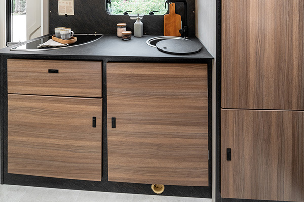 Kitchen furniture with soft-close drawers and   XL cabinets